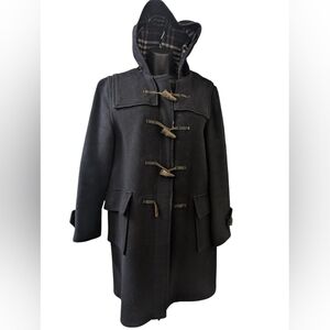 Burberrys Vintage Wool Coat Size: 10